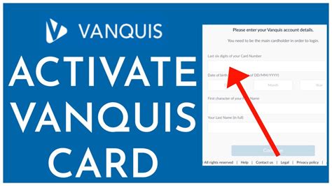 are vanquis cards contactless|how to activate Vanquis card.